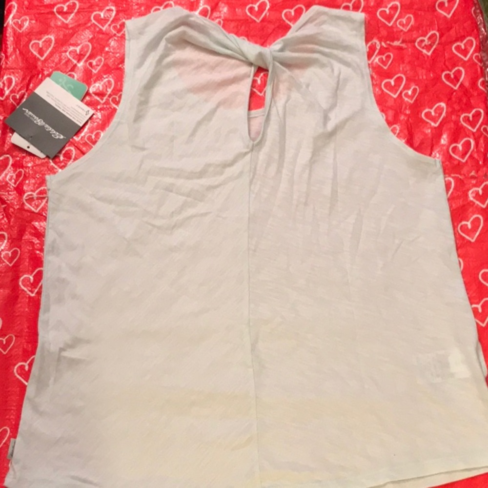 Eddie Bauer Tank Top Gate check twist back - Picture 4 of 9